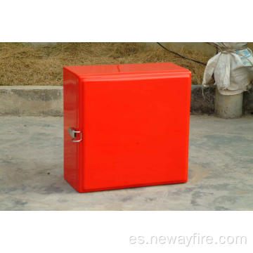 Gabinete de fuego de acero de pintura roja